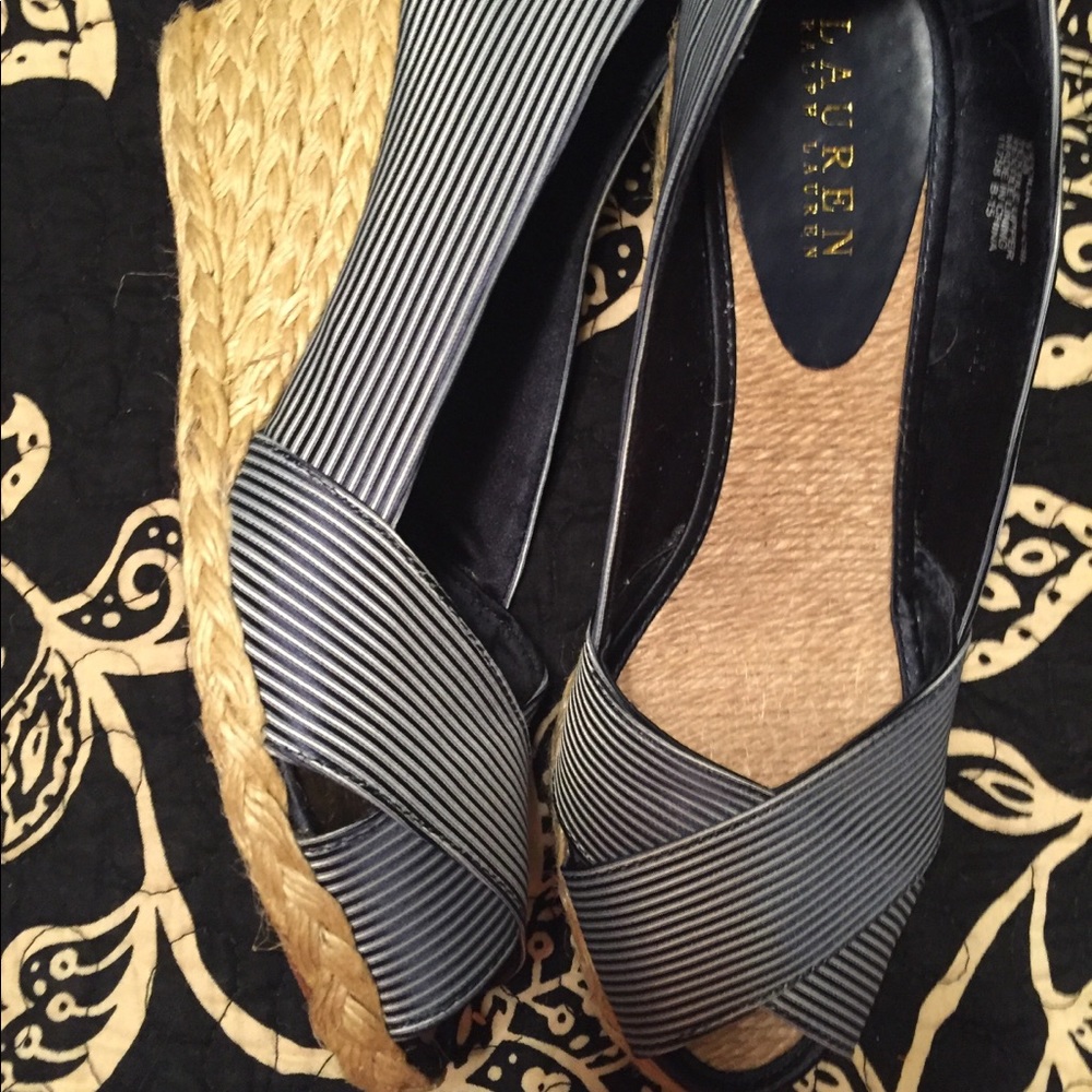 Ralph Lauren ladies wedge shoe